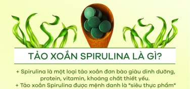 Công dụng tảo Spirulina